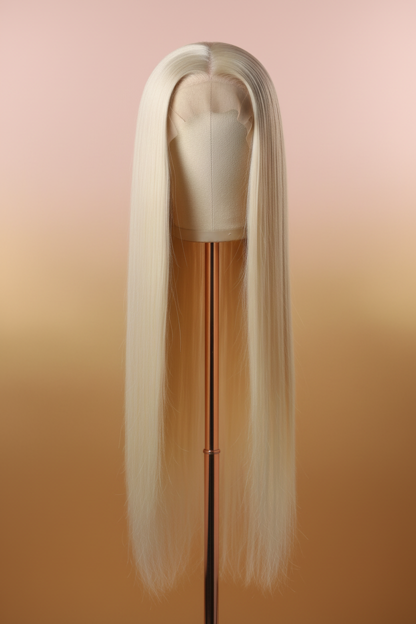 Elegant Blonde Wig