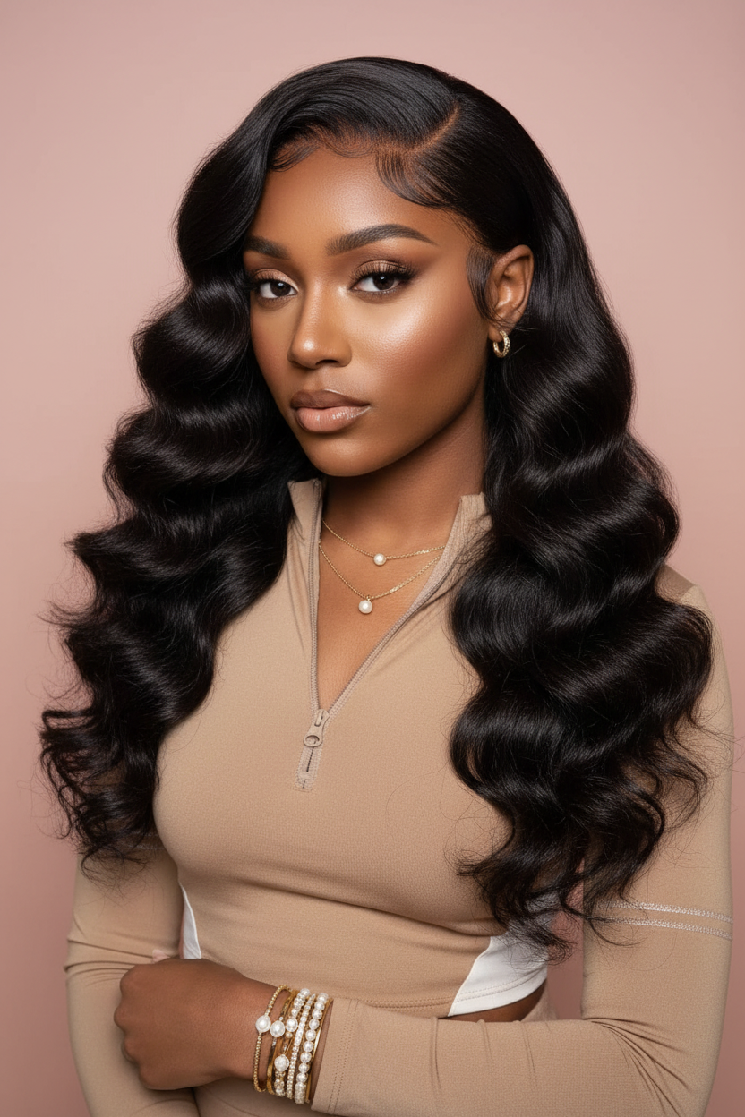 Elegant Body Wave Portrait