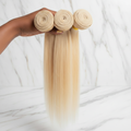 Elegant Hair Bundle - African American Model