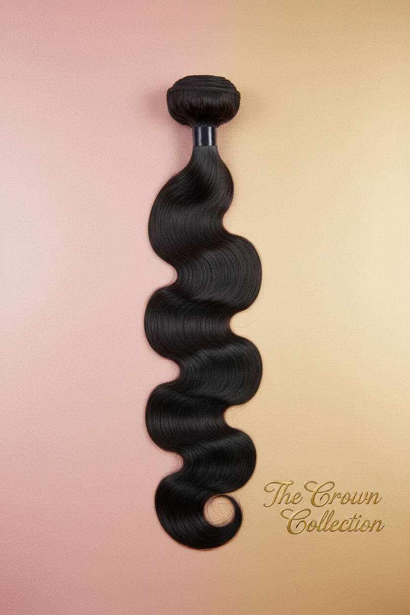 Elegant single body wave bundle - The Crown Collection