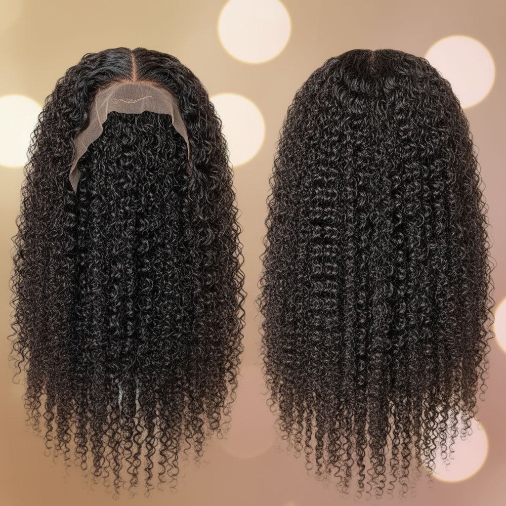 Elegant Wig Mannequin Product Photo